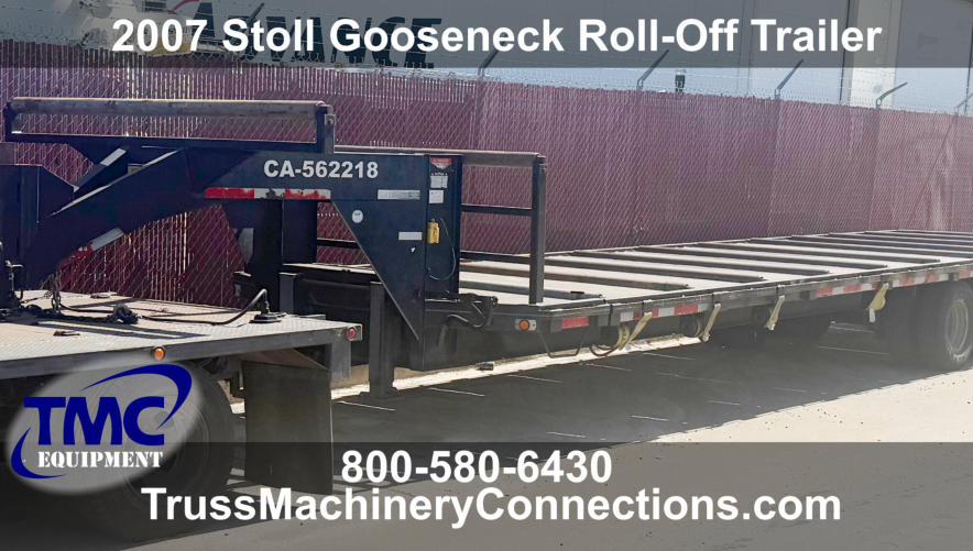 TGN61776-2007-Stoll-Gooseneck-Roll-Off-Trailer